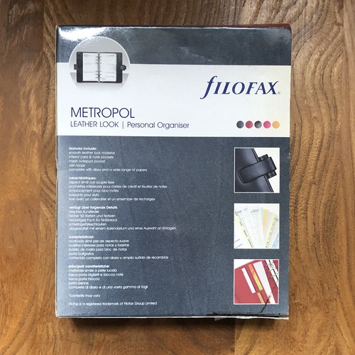 Filofax metropol schwarz - filofax,