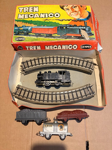 Vintage geyper tren mecanico - geyper,