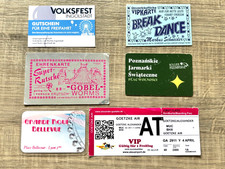 6 x FAHRCHIP TICKETS