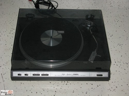Fisher turntable - fisher,