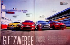 Sport Auto 06/2013 Renault Clio RS 1.6 16V Turbo EDC mit 200PS besser als...?