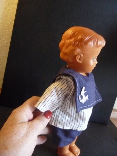 Jungenpuppe aus gummi vintage - jungenpuppe, gummi,