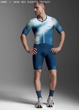 2XU - AERO HEX SLEEVED TRISUIT