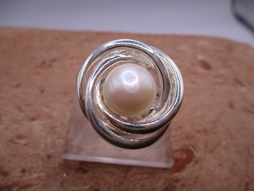 Damen ring rund - xl, 925