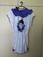 Andrea Mode, Kostüm Kleid Fasching Karneval Clown Pierrot