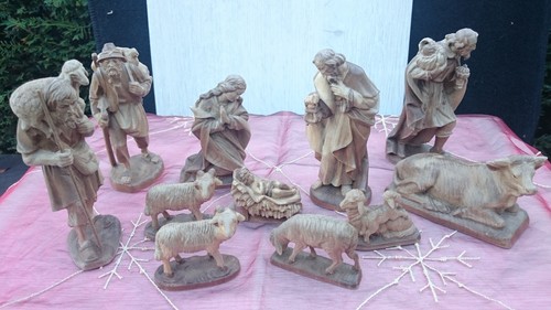 Krippenfiguren handgeschnitzt - krippenfiguren,