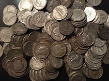 16 Once bag Dimes U.S. Silver