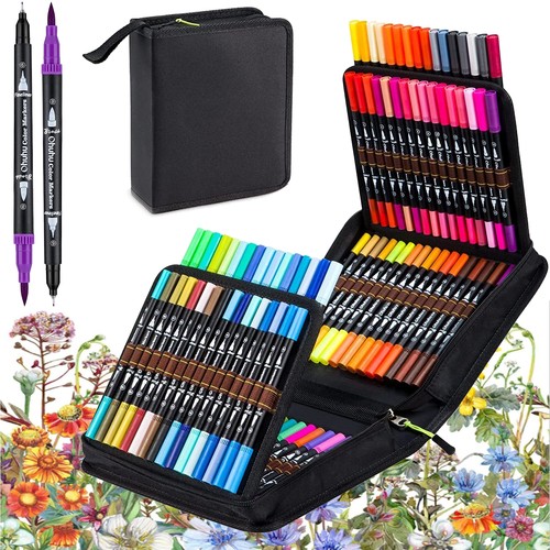 Brush pen 100 farben - 100, dual