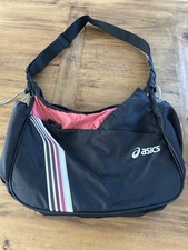 "asics" Sporttasche Cross Over Farbe Schwarz/Pink "Top Zustand"
