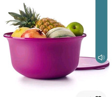 TUPPERWARE Rührschüssel 7,5l Aloha lila Peng Hefeteig Hefe Teig SCHÜSSEL