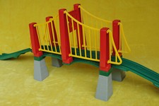 ELEKTRISCHE EISENBAHN FISHER PRICE GEOTRAX "BRÜCKE"