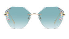 Randlose Sonnenbrille für