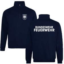 BUNDESWEHR FEUERWEHR 1/4 Zip