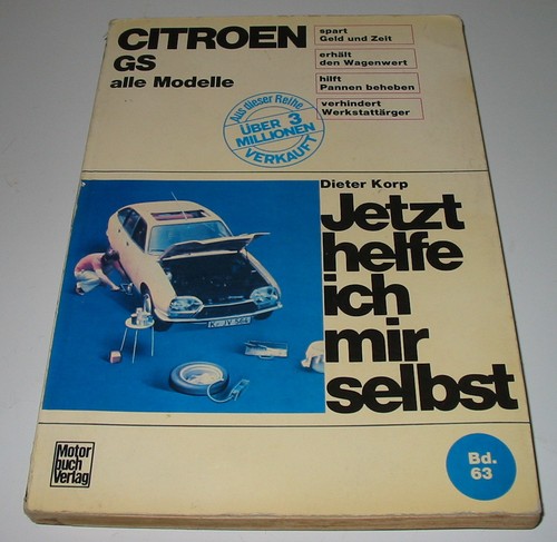 Reparaturanleitung citroen - citroen, gs