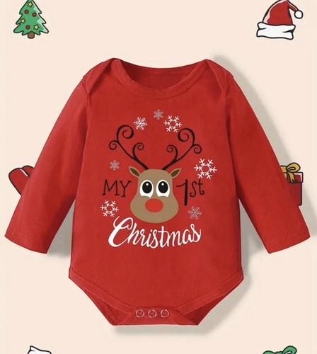 Baby outfit weihnachten rot - baby, outfit,weihnachten,rot