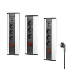 Mehrfachsteckdose USB 3500W 3-fach Ecksteckdose Küchensteckdose Steckdose Küche