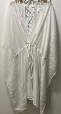 BPC/Bonprix/Strandkleid/Tunika/Kaftan/Bikini /mit Tunnelzug weiß Gr.48/50/XXL/XL