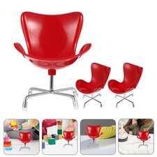 3pcs Mini Stuhl Ornamente