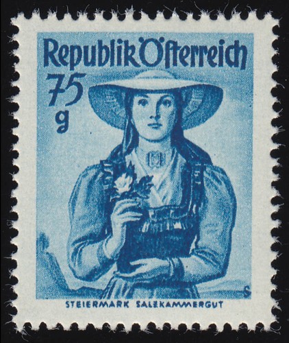 907 freimarke trachten - 907, g