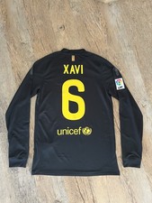 Nike FC Barcelona Xavi #6 Trikot 11/12 S - Original, Langarm