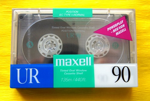 Maxell cassette tape - maxell, ur