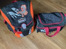 Scout ALPHA Dino Schulranzen Set 3-Teile- guter Zustand