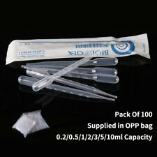 100 X Plastik Pipette Flüssig