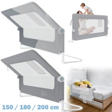 Kinder Bettgitter 150/180/200cm Faltbar Rausfallschutz für Baby und Kinderbett