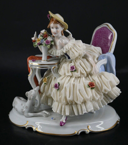 Unterweissbach porzellanfigur - unterweissbach,