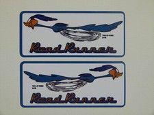 2x Road Runner Aufkleber