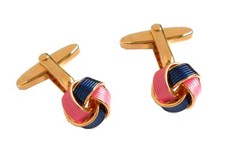 Knoten Manschettenknöpfe