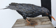 Xxl großer rabe vogel - großer,