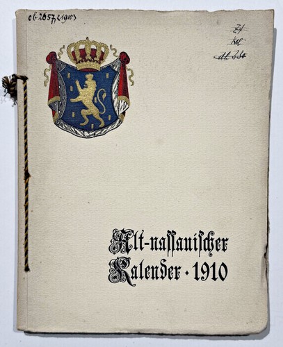 Nassau lahn kalender rheinland - nassau,