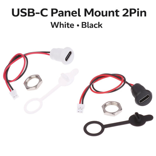 Usb panel mount buchse - c,