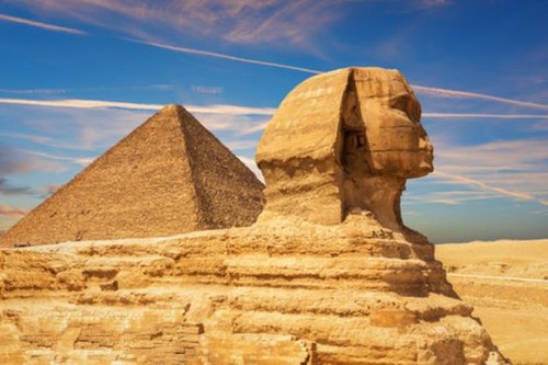 Wandbild die große sphinx - wandbild:,