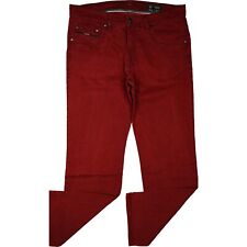 PADDOCKS Carter Herren Jeans Hose Regular fit mid Rise 52 W38 L34 Wein Rot weich