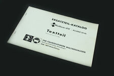 Original Ersatzteilkatalog für Kleintransporter Multicar 25 4x4 1984 IFA Katalog