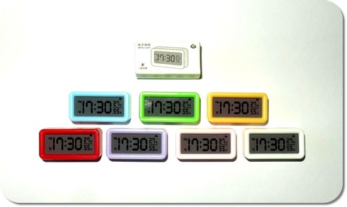 Miniatur uhr digitaluhr mit - miniatur, uhr,