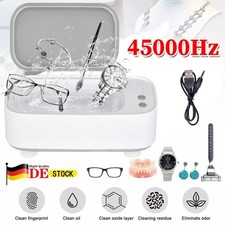 Automatisch Ultraschall Reinigungsgerät Ultraschallreiniger Brille Schmuck Uhren