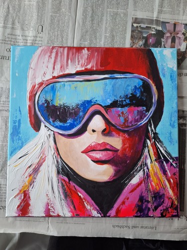 Acryl bild gemälde unikat - acryl,