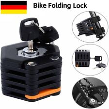 85cm Fahrradschloss Faltschloss E Scooter Schloss Mit Halterung Und 3 Schlüssel