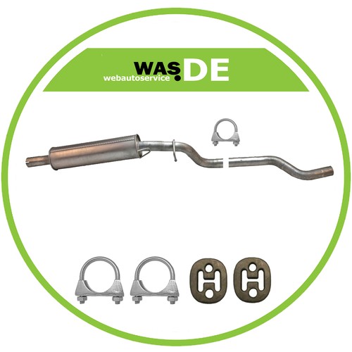Mittelschalldämpfer passat - mittelschalldämpfer, vw