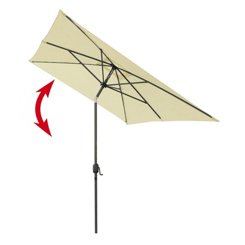 Xxl sonnenschirm 2x3 mit - sonnenschirm,