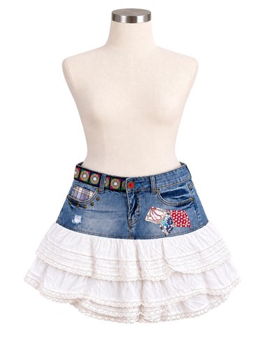 Desigual damen rock - rock, 38