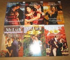 9 historische Liebesromane, 3x