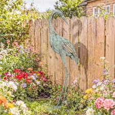 Outsunny Reiher-Gartenstatue