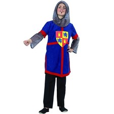 KINDER RITTER KOSTÜM & HAUBE