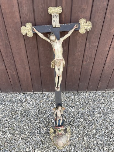 Sehr altes kreuz christus - sehr,