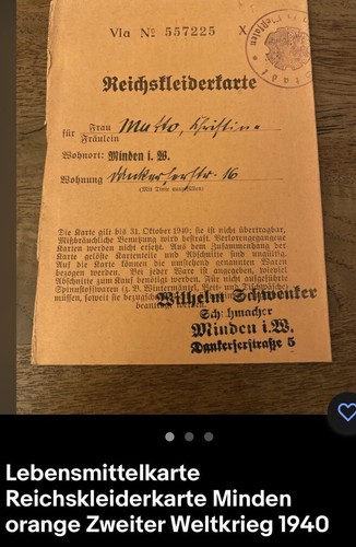Lebensmittelkarte