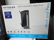 Netgear N300 WLAN Router DGN2200 Work And Play 300MBPS Originalverpackt Gebraucht